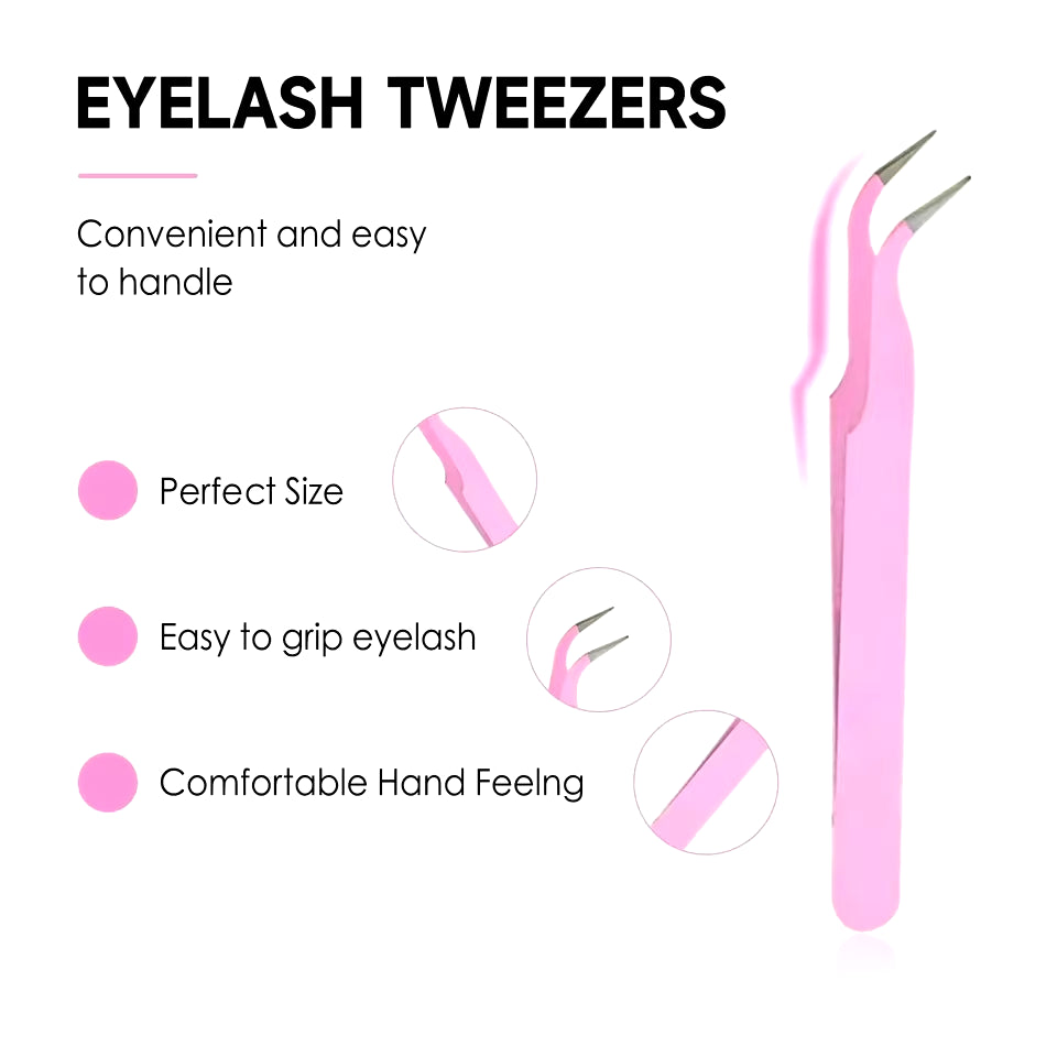 DIY Lashes Extension Kit Eyelashes 200 PCS Clusters Lash Bond and Seal Makeup Tools for Gluing Lashes Gluing Glue Accessories
